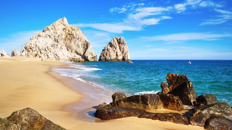 Lovers beach in Cabo