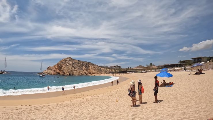 Santa Maria Beach - Swimmable beach in Cabo