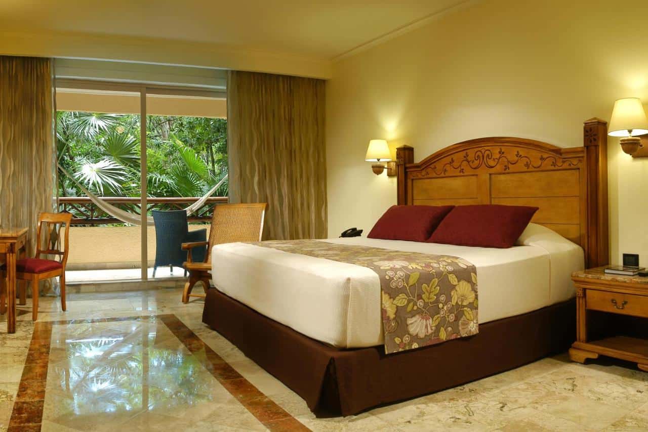 luxurious room at  Catalonia Royal Tulum Beach & Spa Resort