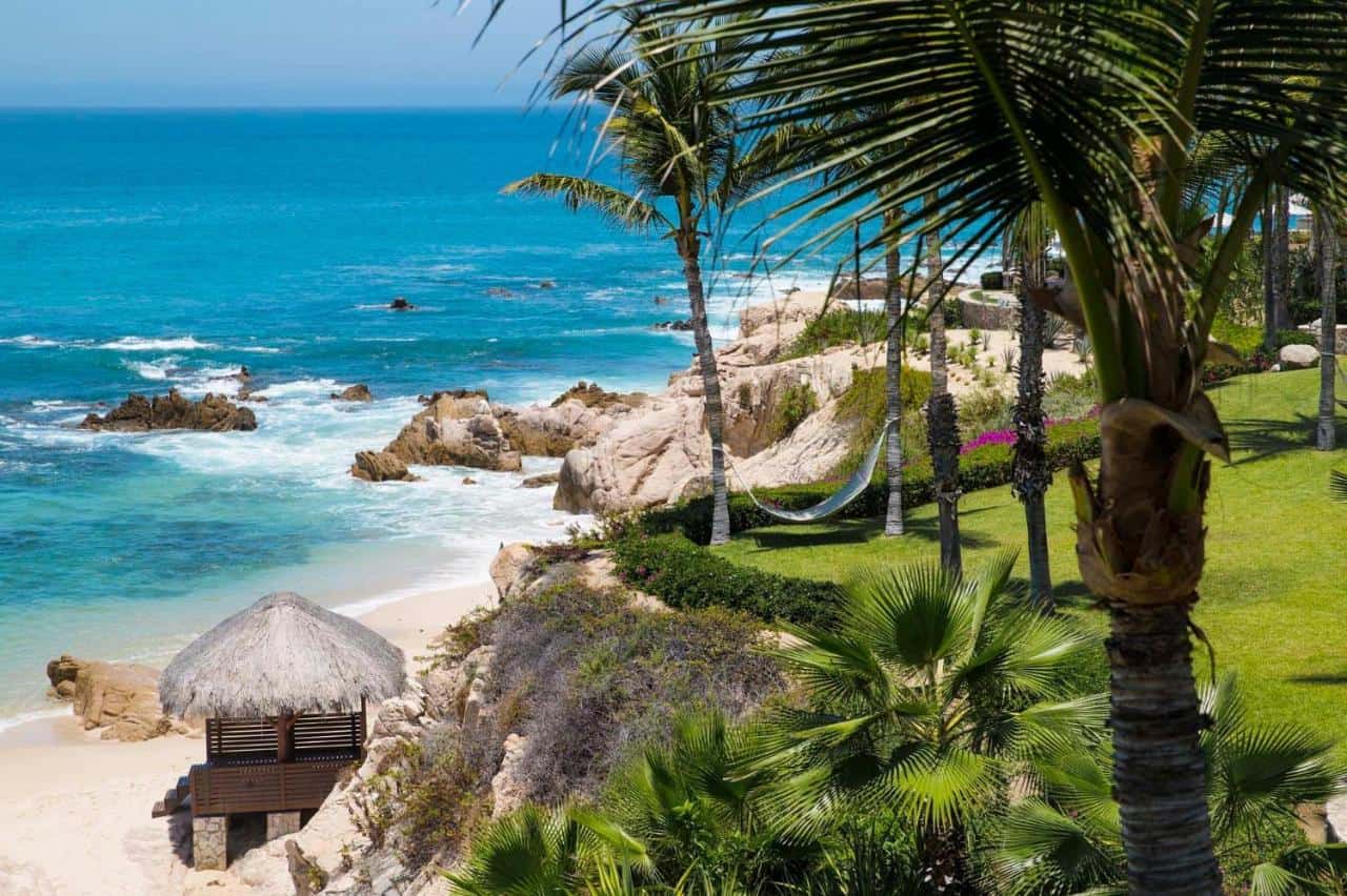private beach of One&Only Palmilla