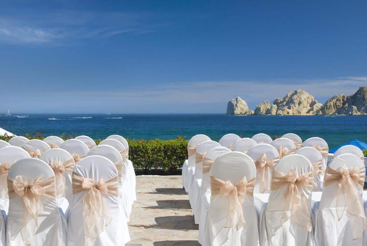 wedding party of Pueblo Bonito Los Cabos Beach Resort