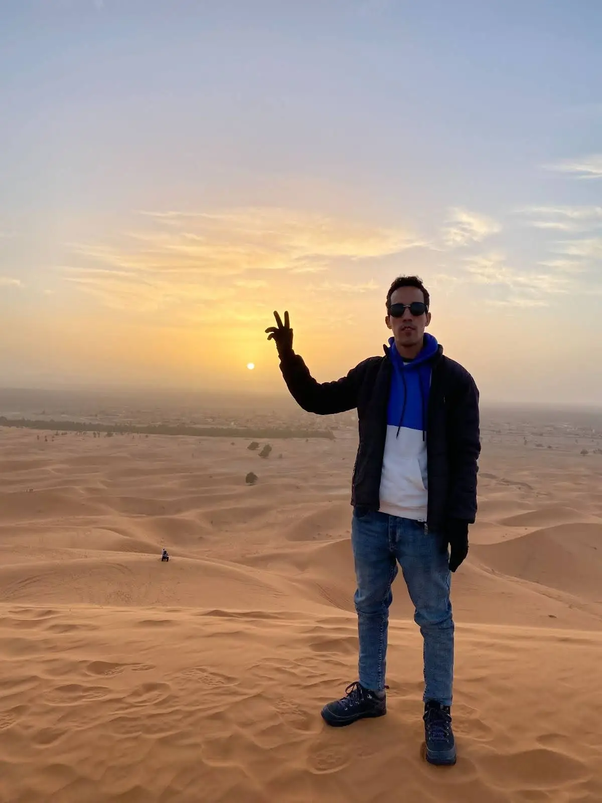 hassan is in merzouga