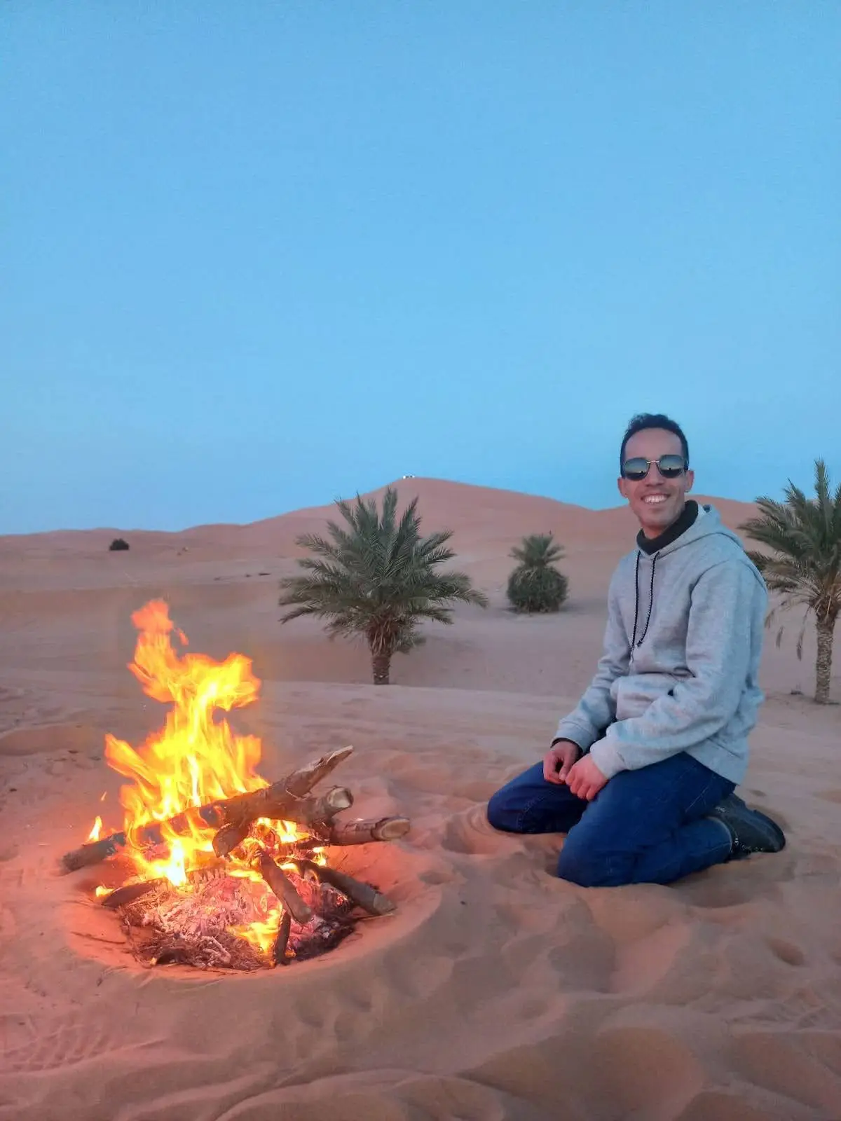 hassan is in sahara