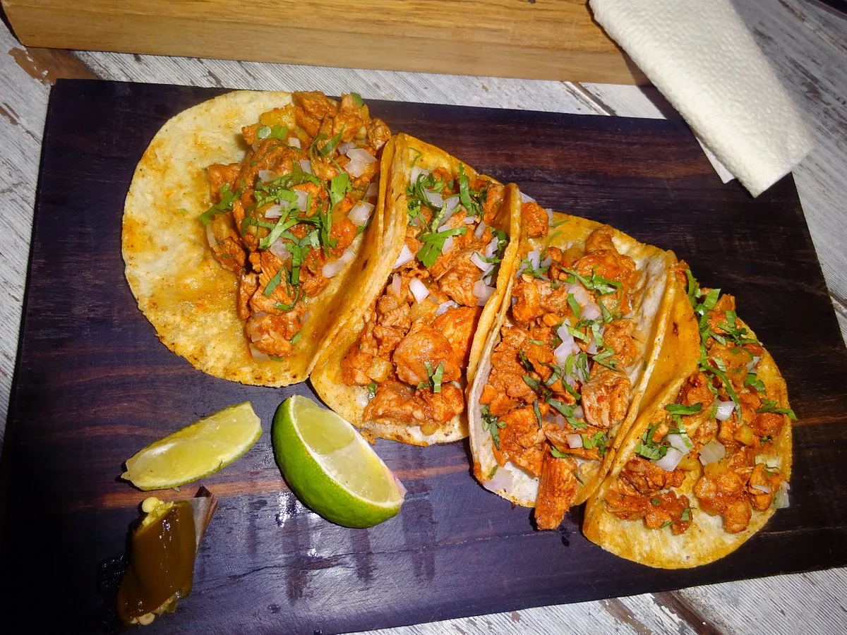 tacos in La Taquerí