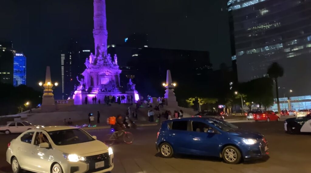 mexico city at night