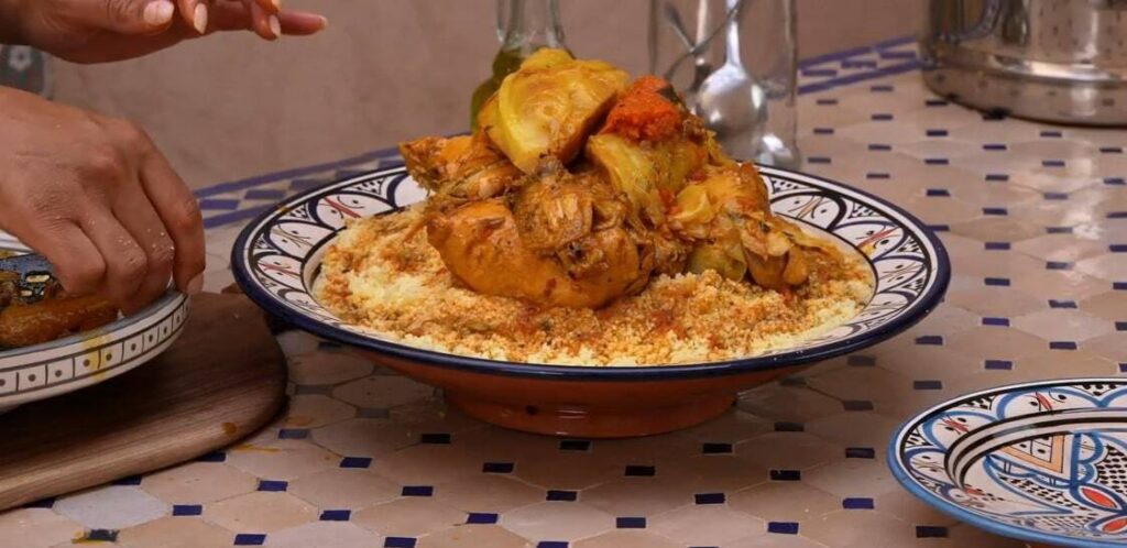 veggie Moroccan cuisine