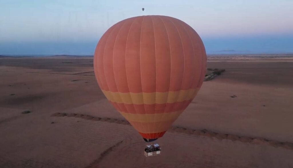Marrakech Hot Air Balloon Ride with Traditional Breakfast